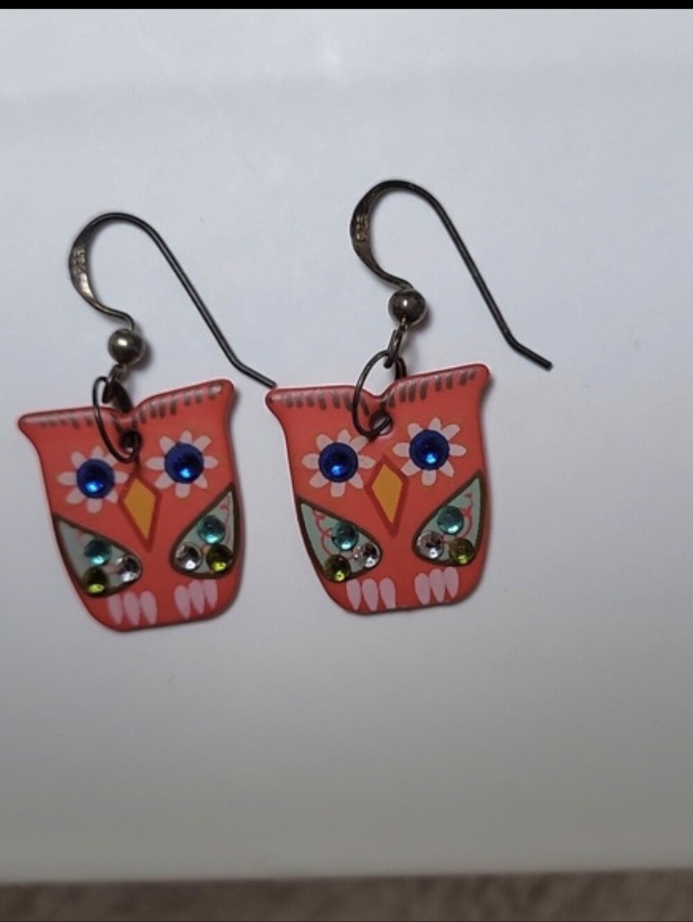 NWOT Sterling Silver Owl Earrings! - Picture 6 of 7